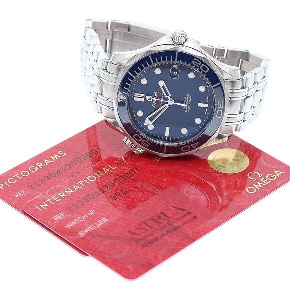 OMEGA Seamaster300 212.30.41.20.03.001 Co-Axial Automatic Men's Watch - Picture 5 of 12